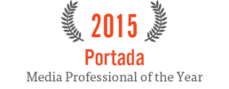 2015 Portada Media Professional of the Year Award