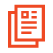 Red paper stack icon